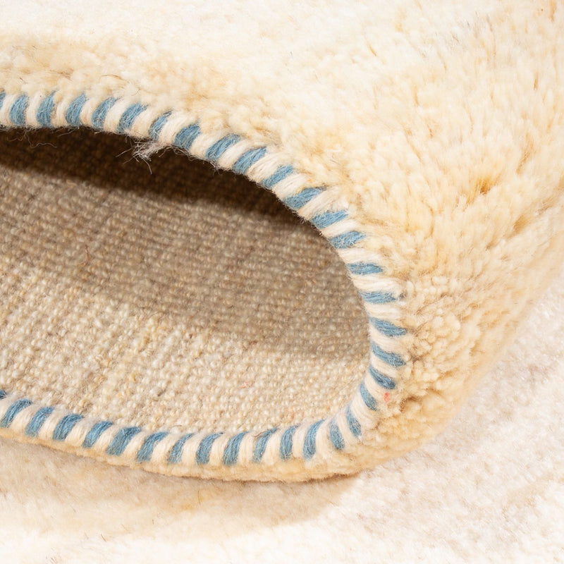 Runner Gabbeh Rug - Perser - 245 x 79 cm - natural white