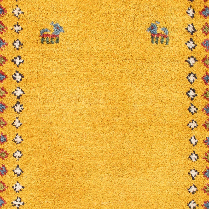 Gabbeh Rug - Perser - 84 x 62 cm - gold
