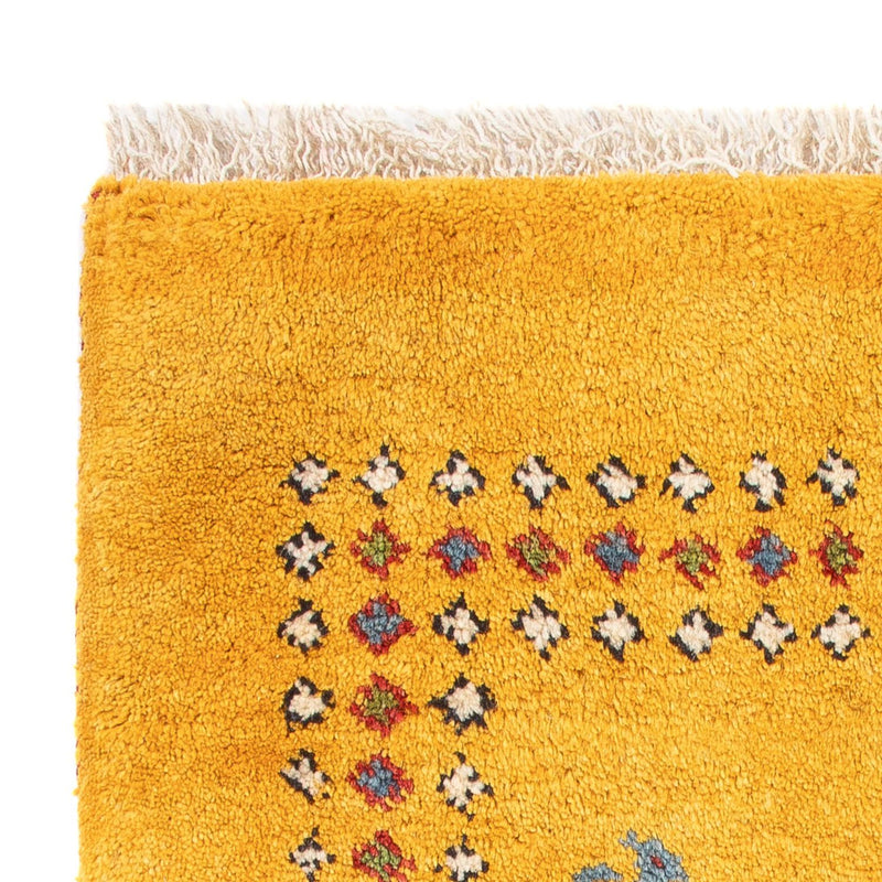 Gabbeh Rug - Perser - 84 x 62 cm - gold
