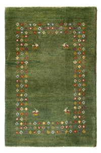 Gabbeh Rug - Perser - 89 x 62 cm - sea green