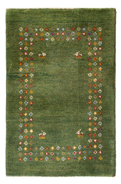 Persian Gabbeh Rug 62x89cm - Perserteppich Wollteppich