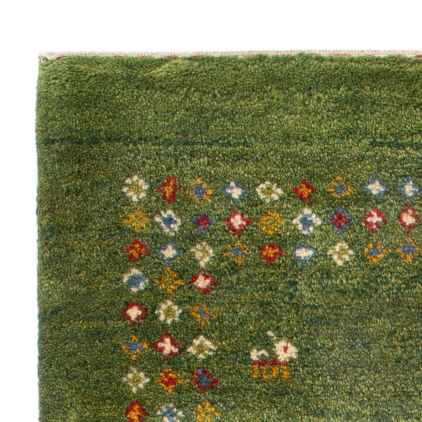 Gabbeh Persian Rug 89x62cm - Perserteppich Wollteppich
