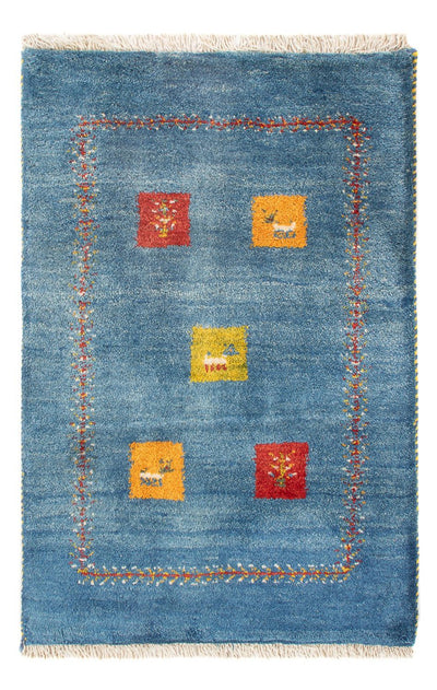 Persian Gabbeh Rug 59x87cm - Perserteppich Wollteppich