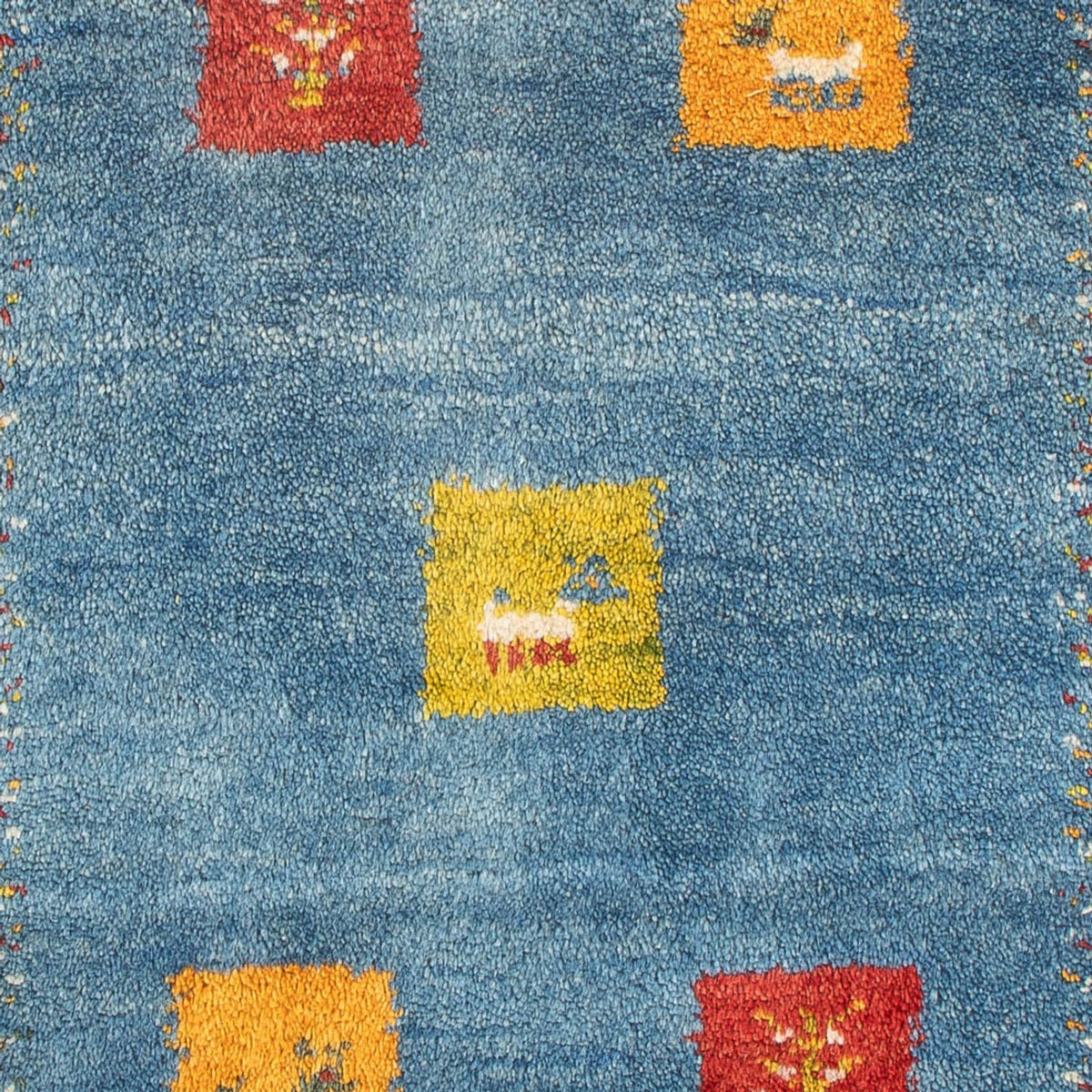 Gabbeh Rug - Perser - 87 x 59 cm - multicolored