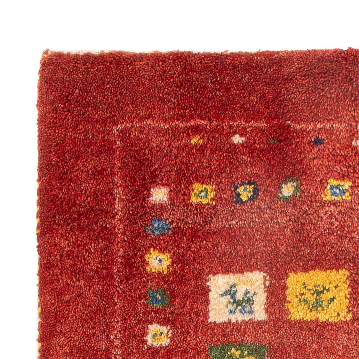 Persian Gabbeh Rug 59x88cm - Perserteppich Wollteppich