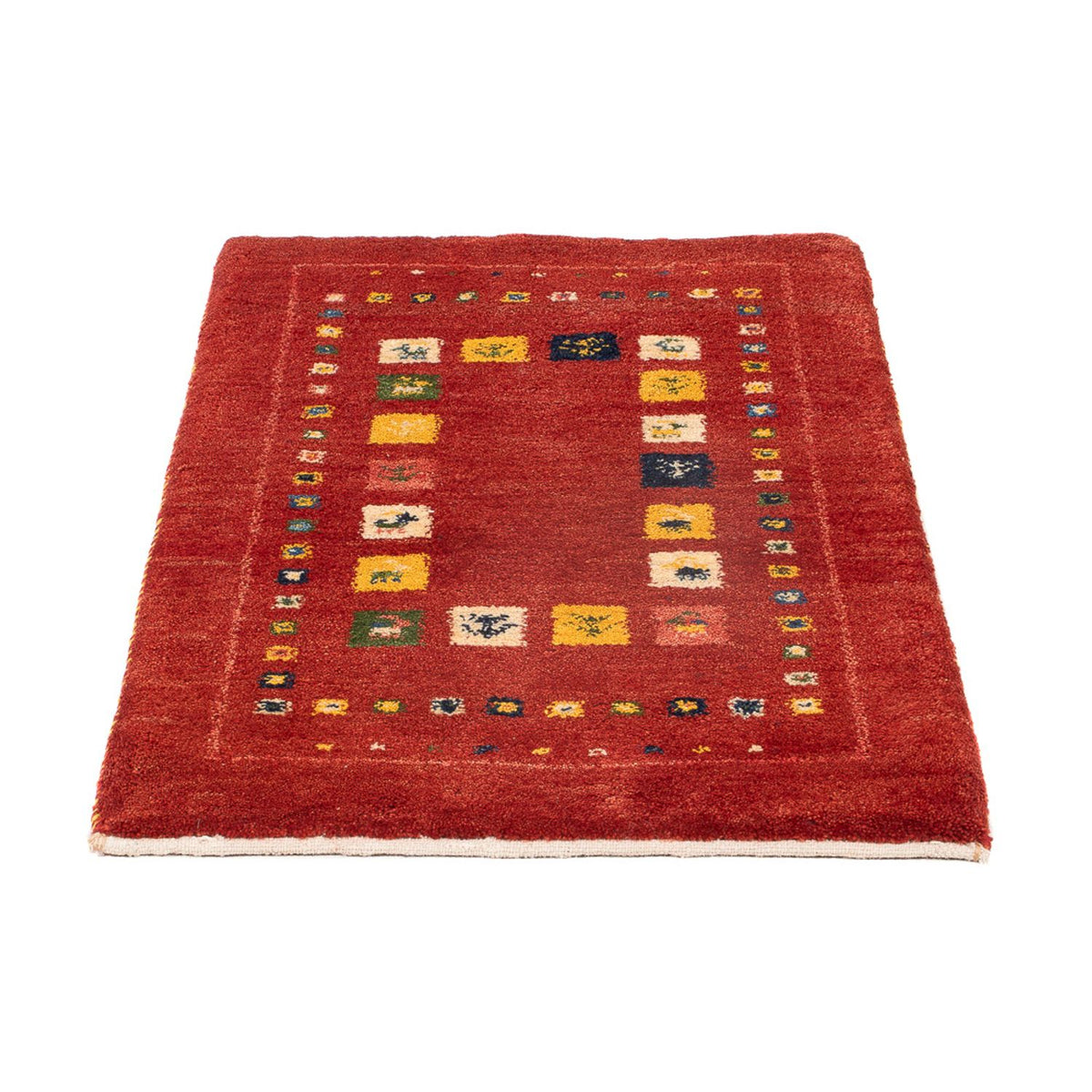 Gabbeh Rug - Perser - 88 x 59 cm - multicolored