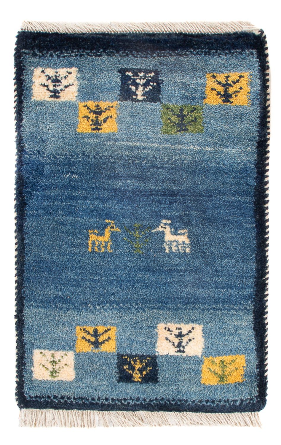 Gabbeh Rug - Perser - 60 x 40 cm - multicolored
