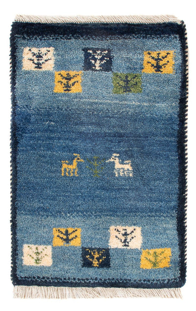 Persian Gabbeh Rug 40x60cm - Persian Wool Rug - multicolored