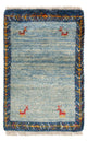 Persian Gabbeh Rug 60x40cm - Perserteppich Wollteppich