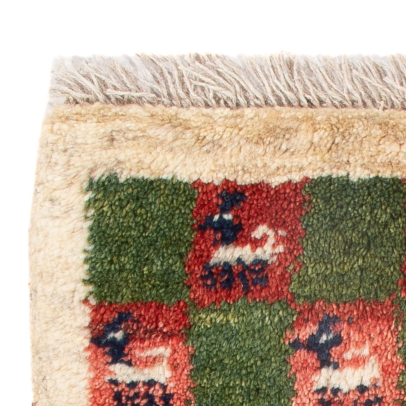Persian Gabbeh Rug 60x40cm - Perserteppich Wollteppich