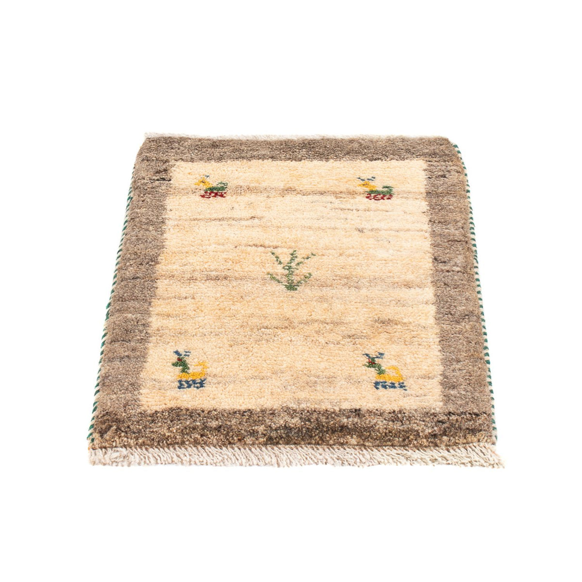 Gabbeh Rug - Perser - 60 x 40 cm - beige