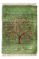 Persian Gabbeh Rug 60x40cm - Perserteppich Wollteppich