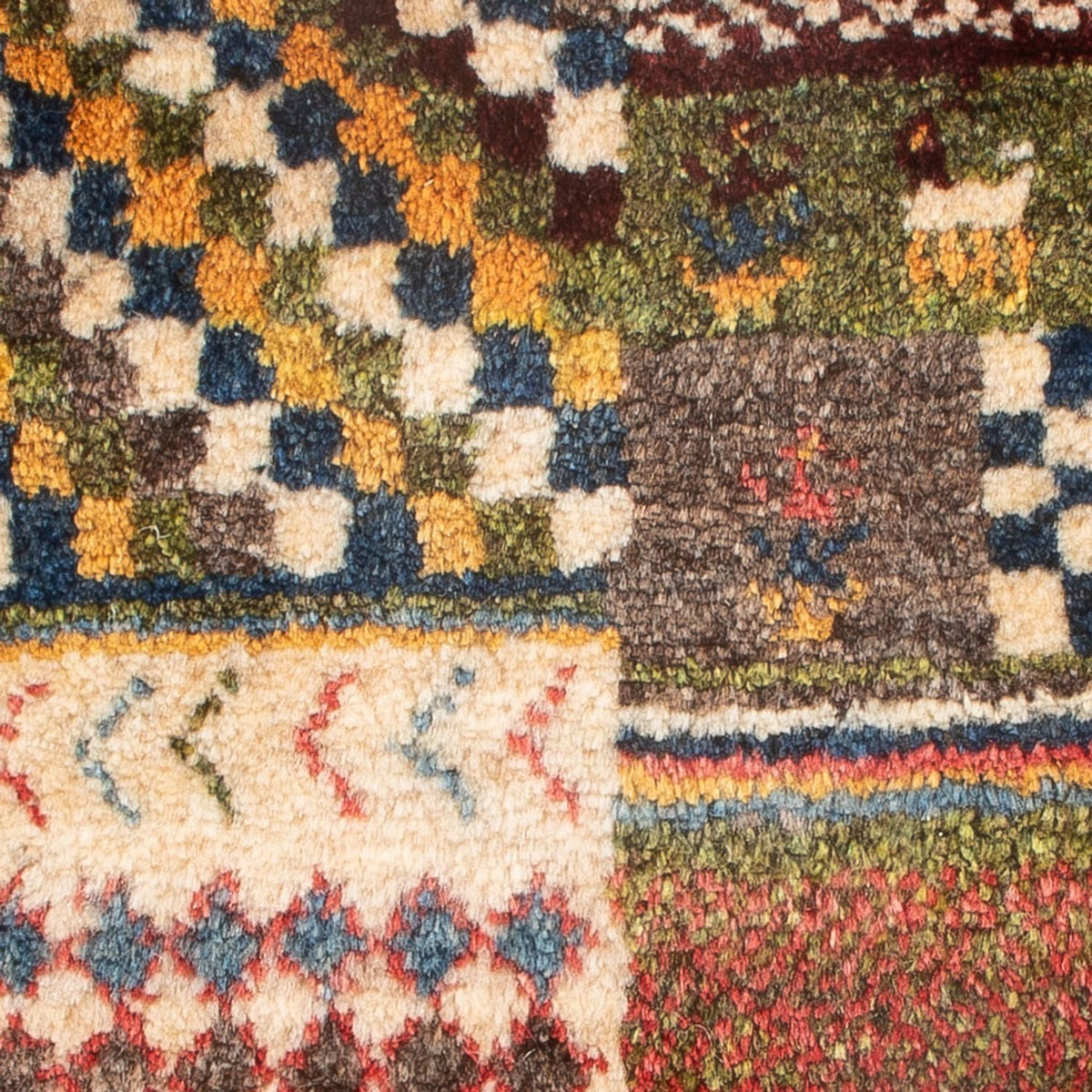 Gabbeh Rug - Perser - 60 x 40 cm - multicolored