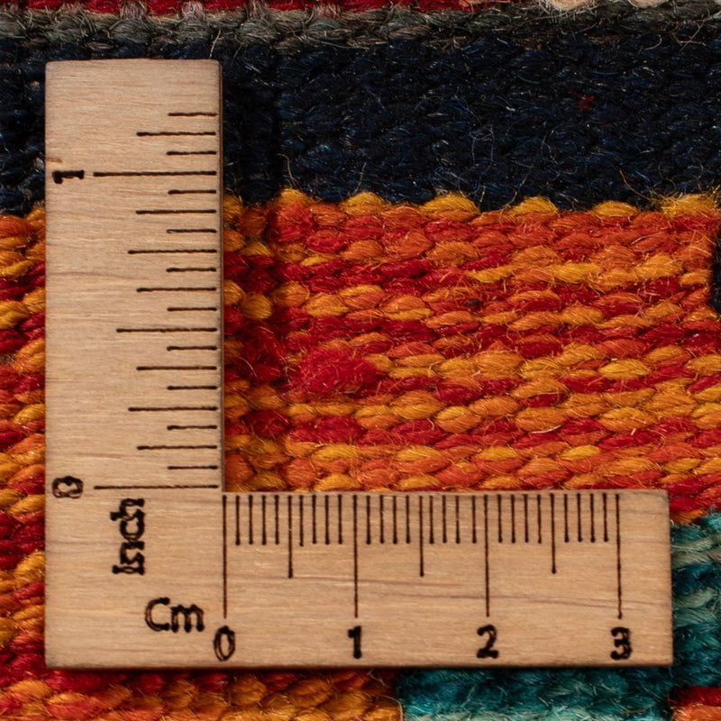 Kelim Rug - Splash - 60 x 40 cm - multicolored