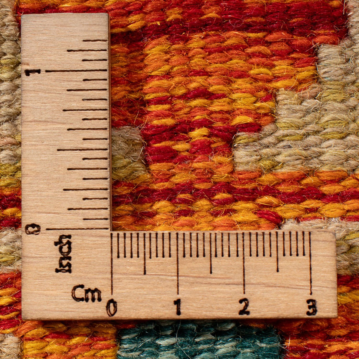 Kelim Rug - Splash - 60 x 40 cm - multicolored