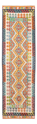 Runner Kelim Rug - Splash - 280 x 85 cm - multicolored