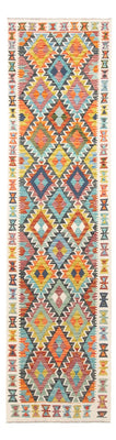 Runner Kelim Rug - Splash - 281 x 80 cm - multicolored