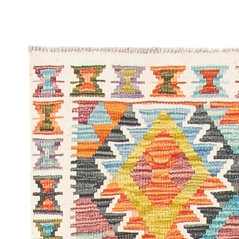 Runner Kelim Rug - Splash - 281 x 80 cm - multicolored