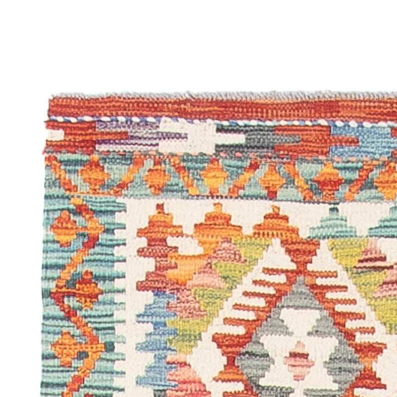 Runner Kelim Rug - Splash - 297 x 80 cm - multicolored