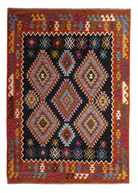 Kelim Rug - Splash - 244 x 178 cm - multicolored