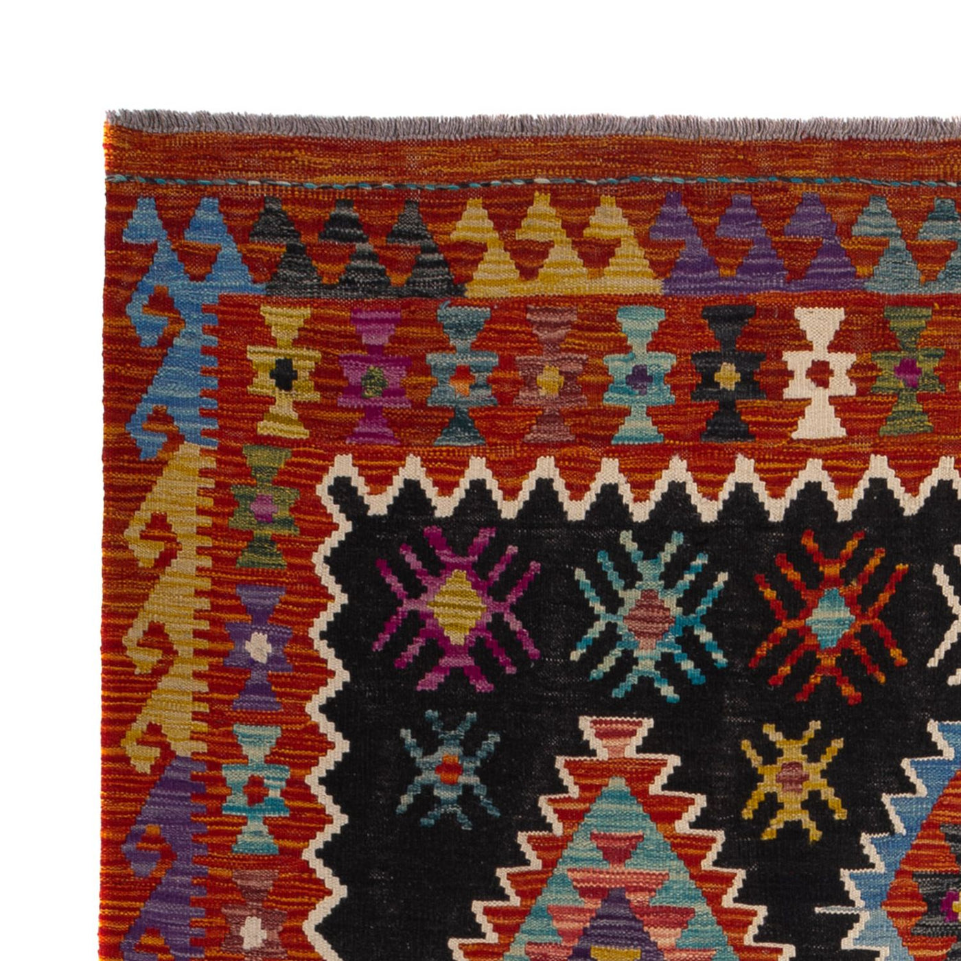 Kilim Maimana Rug 244x178cm - Wool Rug