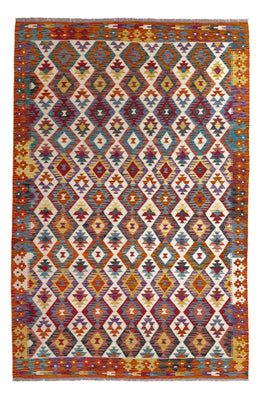 Kelim Rug - Splash - 245 x 165 cm - multicolored