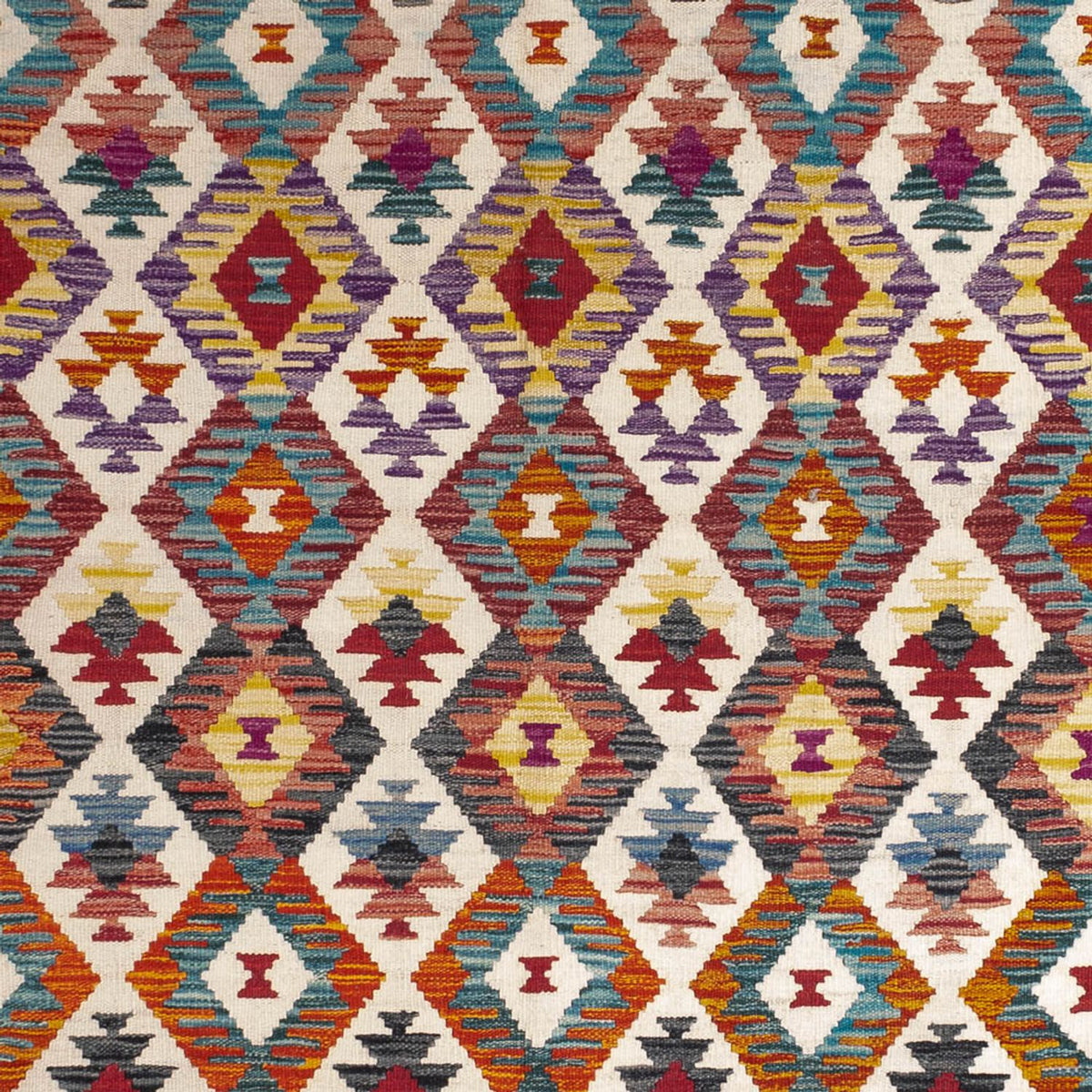 Kelim Rug - Splash - 245 x 165 cm - multicolored