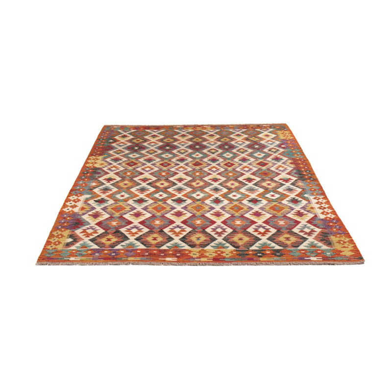 Kelim Rug - Splash - 245 x 165 cm - multicolored