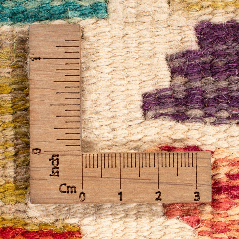 Kelim Rug - Splash - 196 x 150 cm - multicolored