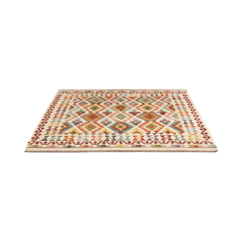 Kelim Rug - Splash square  - 154 x 143 cm - multicolored