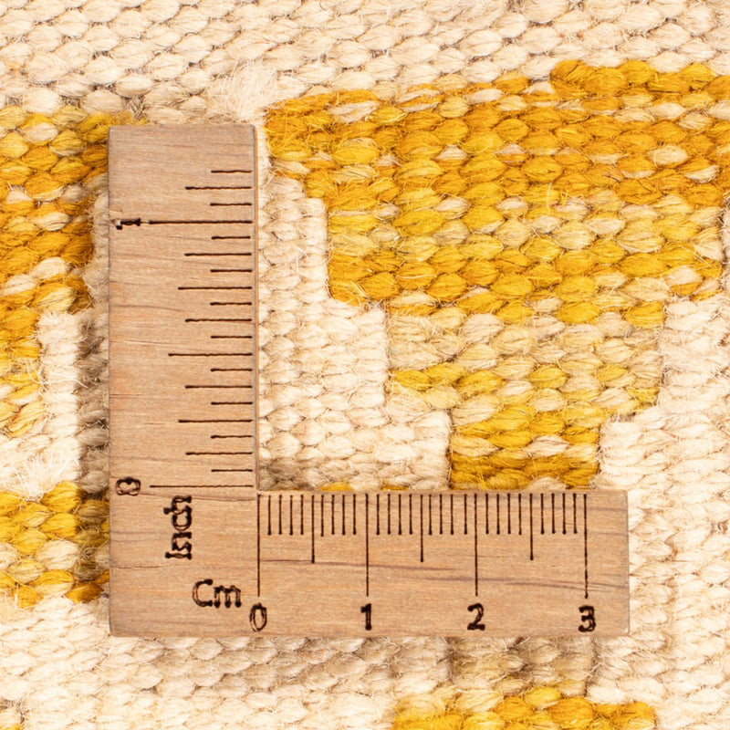 Kelim Rug - Splash square  - 154 x 143 cm - multicolored