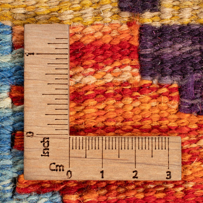 Kelim Rug - Splash - 158 x 152 cm - multicolored