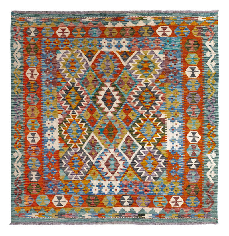 Kilim Maimana Rug 154x152cm - Wool Rug