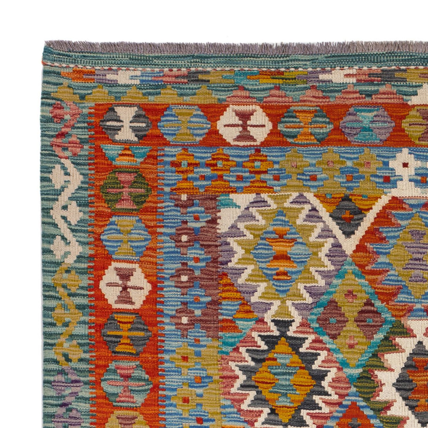 Kilim Maimana Rug 154x152cm - Wool Rug