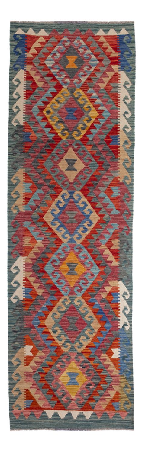 Runner Kelim Rug - Splash - 244 x 79 cm - multicolored