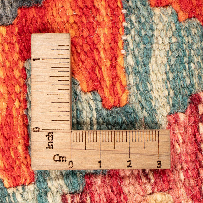 Runner Kelim Rug - Splash - 244 x 79 cm - multicolored