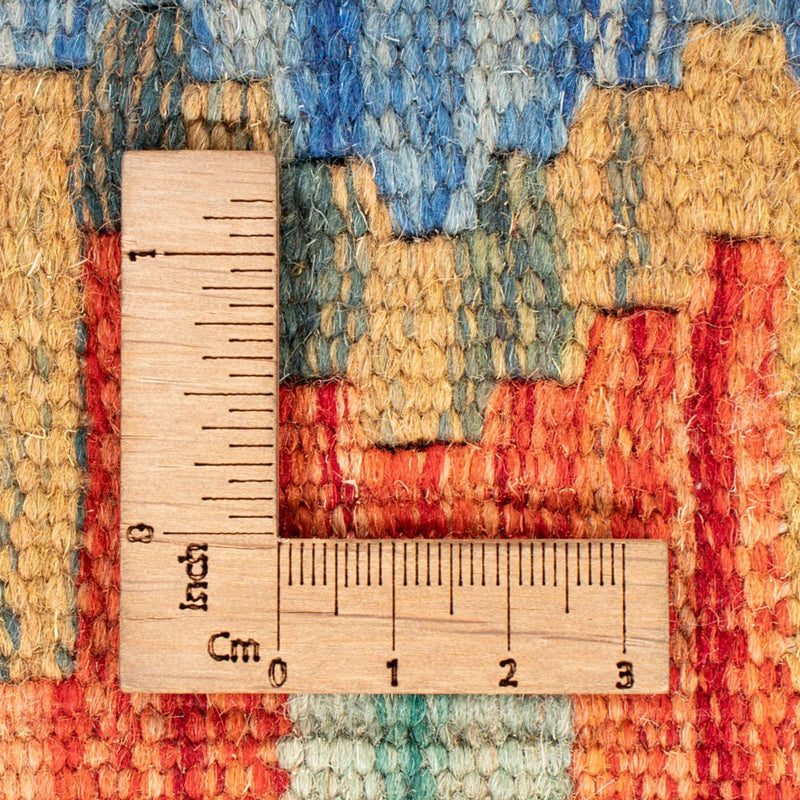 Runner Kelim Rug - Splash - 255 x 82 cm - multicolored