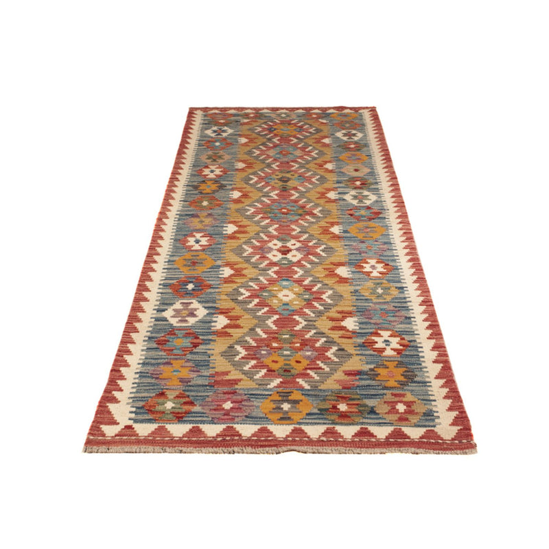Runner Kelim Rug - Splash - 243 x 79 cm - multicolored