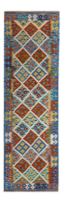 Runner Kelim Rug - Splash - 239 x 79 cm - multicolored