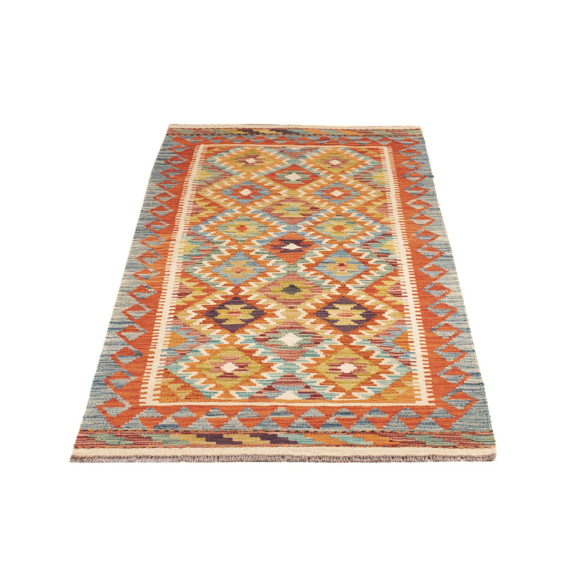 Runner Kelim Rug - Splash - 201 x 84 cm - multicolored