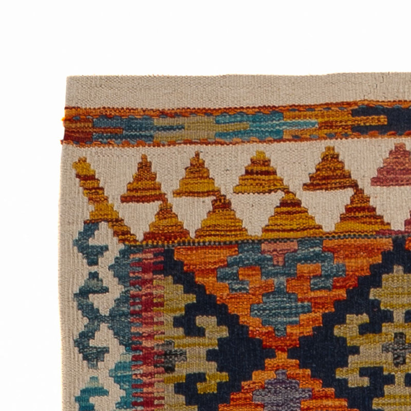 Runner Kelim Rug - Splash - 199 x 76 cm - multicolored