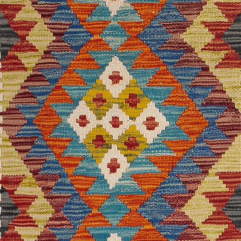 Kelim Rug - Splash - 123 x 79 cm - multicolored