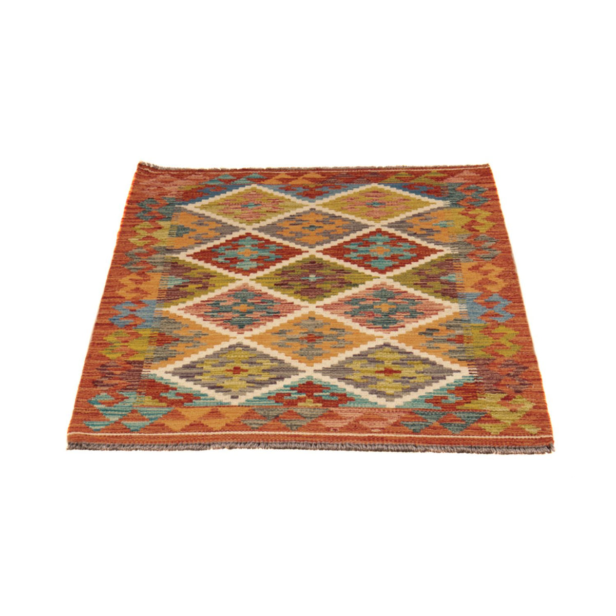 Kelim Rug - Splash - 127 x 82 cm - multicolored
