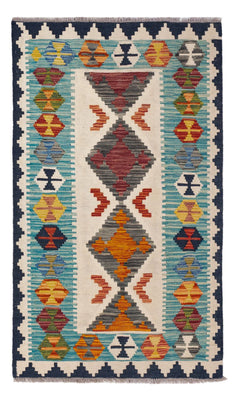 Kelim Rug - Splash - 130 x 86 cm - multicolored