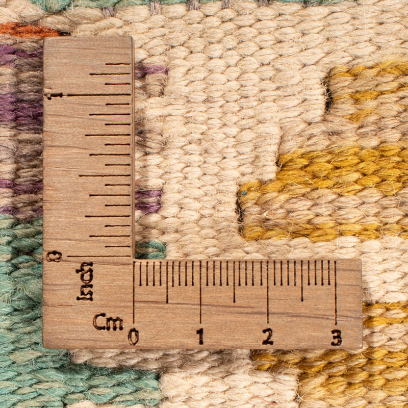 Kelim Rug - Splash - 197 x 156 cm - multicolored