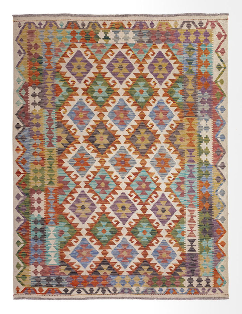 Kilim Maimana Rug 201x153cm - Wool Rug