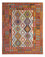 Kelim Rug - Splash - 198 x 149 cm - multicolored