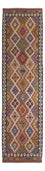 Runner Kelim Rug - Splash - 295 x 85 cm - multicolored