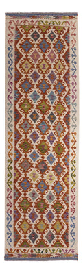 Runner Kelim Rug - Splash - 269 x 84 cm - multicolored