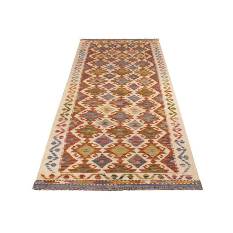 Runner Kelim Rug - Splash - 269 x 84 cm - multicolored